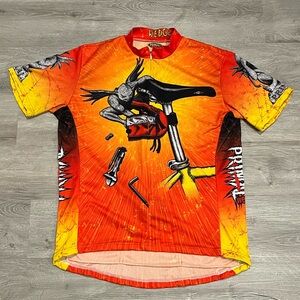 Vintage 90s Primal Wear Wedgie Gargoyle cycling jersey y2k